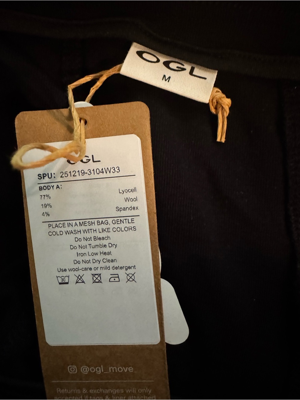 OGL LYOSELL, wool spandex maxi skirt NWT - Picture 2 of 2